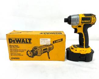 DeWalt Cut Out Tool, Impact Drive and More