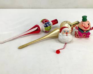 Glass Tree Toppers & More
