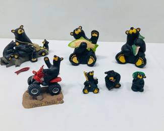 Big Sky Carvers Bearfoots Cast Resin Figures