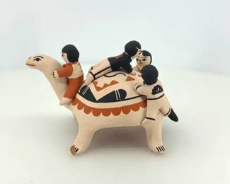 Vintage Native American Style Turtle Figurine