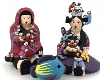 SouthwesternStyle Storyteller Figurines