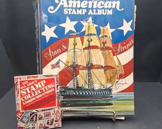 Vintage American Stamp Album