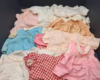 Vintage Girl Baby Clothes