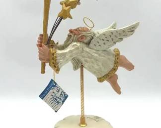 Vintage 1995 David Frykman Portfolio The Oldest Angel Music Box