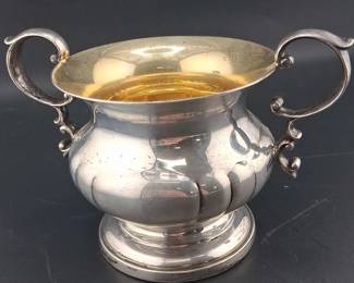 Antique Sterling Silver Trophy Cup Marked Sterling by Poole 567 Georgian 172.2g Collectible