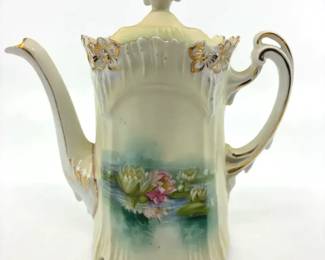 Vintage RS Prussian Porcelain Tea Pot Read Dead