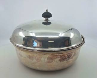 Vintage SilverPlated Covered Serving Dish