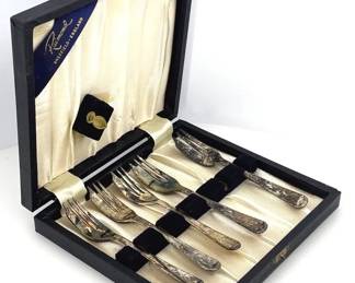 Raimond Sheffield SilverPlated Dessert Forks