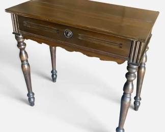 Wooden Spinet Hideaway Desk