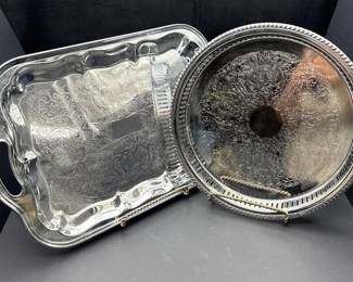 Vintage Irvinware Trays