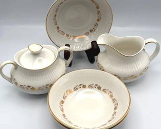 Vintage Royal Doulton Fairfax China  5Piece Lot