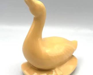 Vintage Abingdon USA Ceramic Goose Figurine