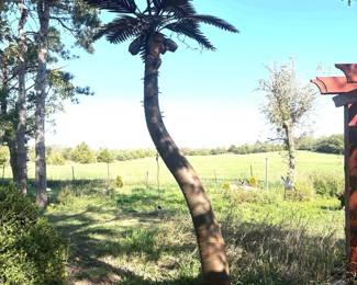 Metal Palm Tree