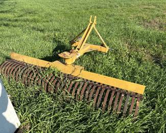 Three Point Landscape Rake