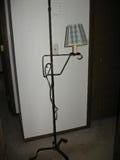 standing iron lamp