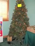 pre lit fiber optic tree-gorgeous!