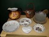 more collectibles....delft, warwick....pottery...and more