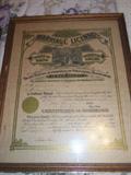antique documents for marrige and confirmations