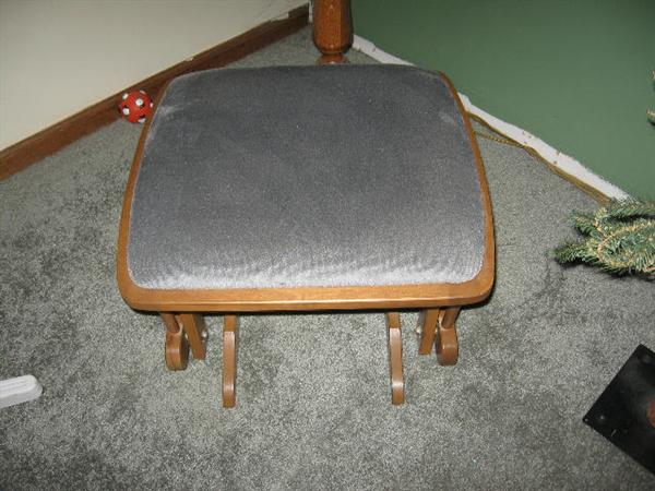 glider stool to match glider rocker