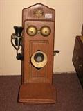 real antique telephone