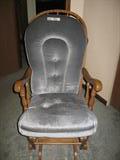 glider rocker with glider footstool