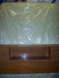 full size bed with bookcase headboard