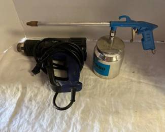 Kobalt Heat Gun and Adorbo Engine Cleaning Gun