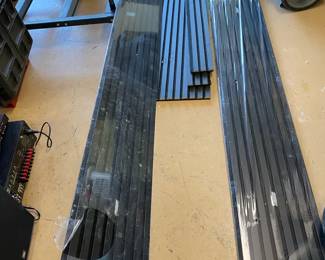 Black Acoustic Wood Panels