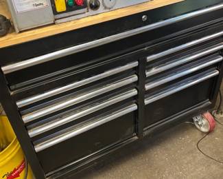 Large 9 Drawer Tool Chest on Wheels