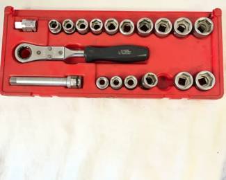 SnapOn Low Profile Ratcheting Socket Set
