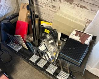 Mystery Lot of Miscellaneous Tools, Accessories, and Storage