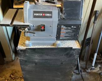 Belt Sander with Cart