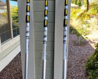 Three Dust Containment Poles