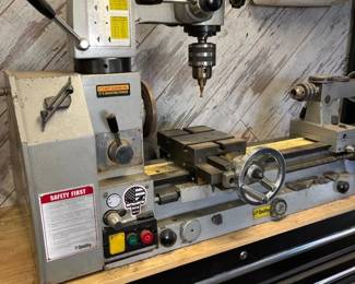 Smithy Midas 1220 3In1 Combination Metal Lathe, Milling Machine, and Drill Press