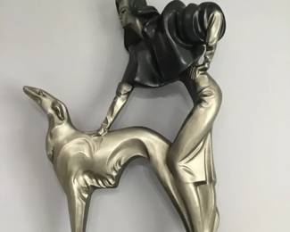 A. DANEL Afternoon Stroll Sculpture
