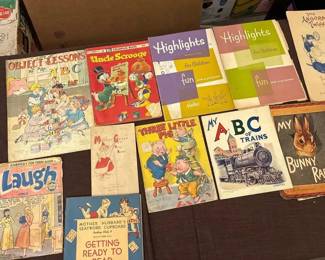 Vintage Childrens Books Comics Collection Disney Uncle Scrooge, Little Lulu, Three Little Pigs