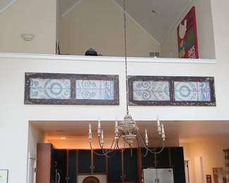2 amazing antique panels