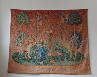 2 large  wall hangings