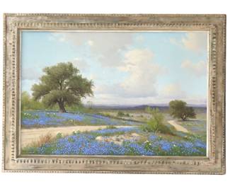 Lot 1507 Porfirio Salinas (1910-1973) American, Oil on Canvas Landscape