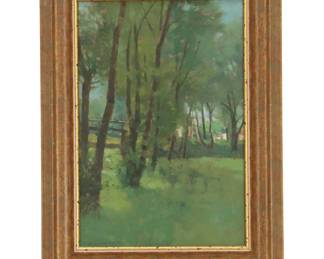 Lot 1532 Charles Warren Eaton (1857-1937) American, Oil on Panel