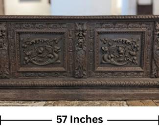 Lot 1718 Antique Italian Renaissance Style Carved Walnut Blanket Chest