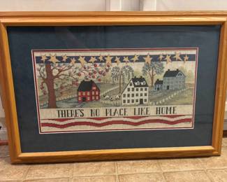$40, There's No Place Like Home, Cross stitch