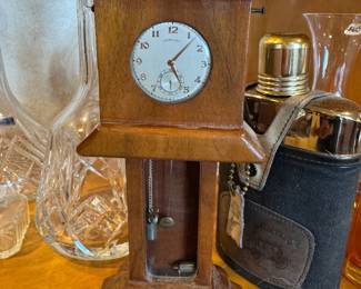 Mini grandfather clock watch