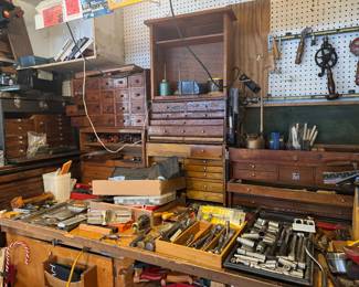 Tools and machinist tool boxes