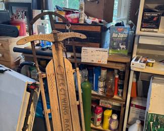 Wooden sled