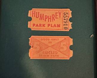 Euclid Beach ticket