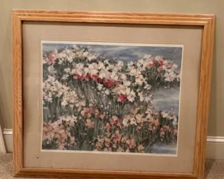 Matthew Albert Miles Limited Edition Floral Print