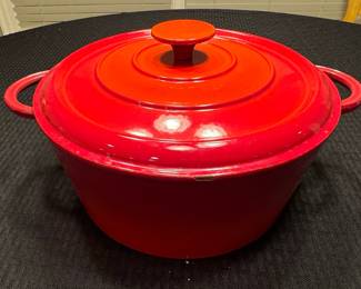 Le Creuset Flame Enameled Cast Iron Round Dutch Oven