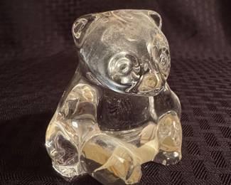Villeroy & Boch Crystal Panda Bear Figurine