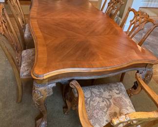Chippendale Style Dining Room Set